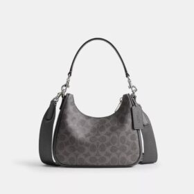 Borsa Hobo Nolan in Signature Canvas