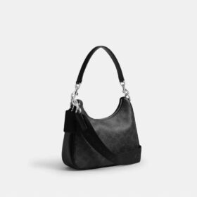Borsa Hobo Nolan in Signature Canvas
