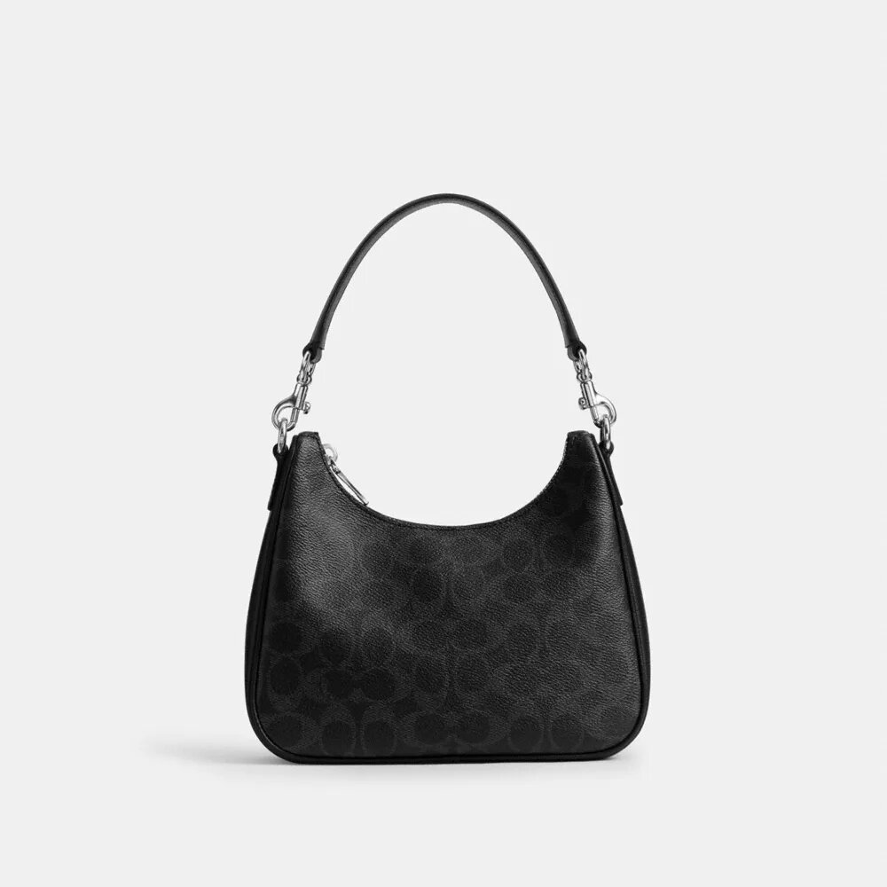 Borsa Hobo Nolan in Signature Canvas