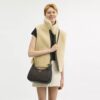 Borsa Hobo Teri in Signature Canvas
