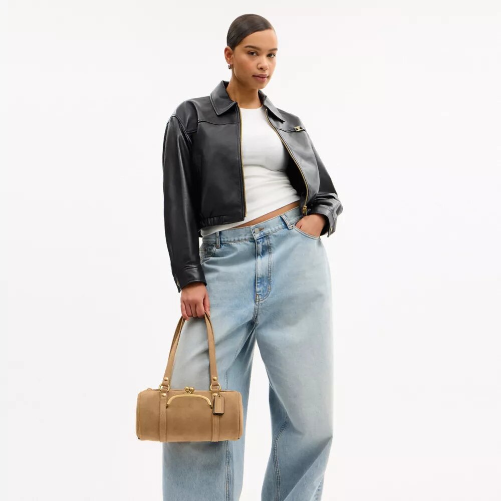 Borsa Kisslock Barrel 28