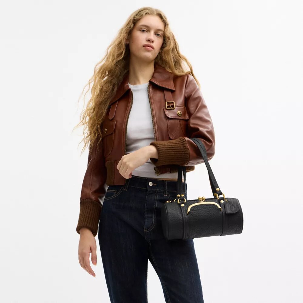 Borsa Kisslock Barrel 28