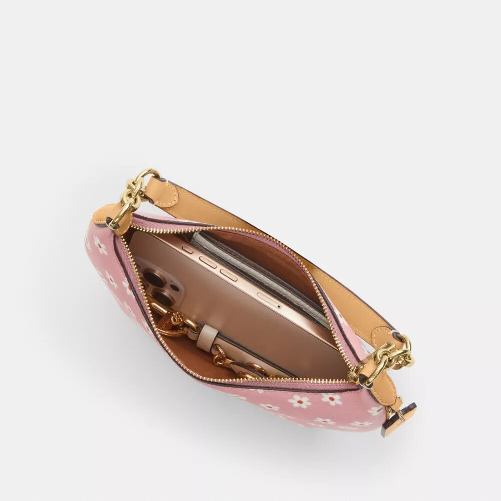 Borsa Mini Payton con stampa floreale