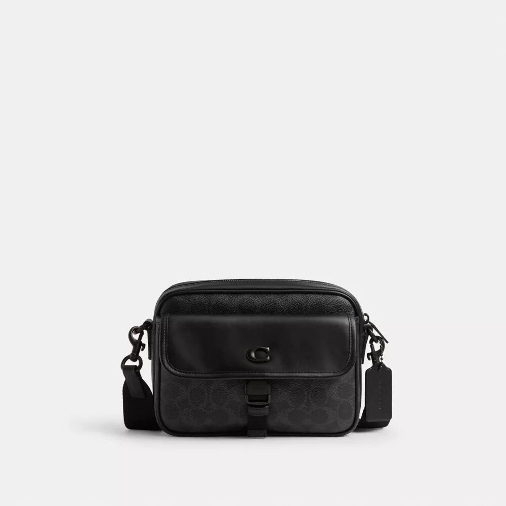 Borsa per fotocamera Knox in Signature Canvas