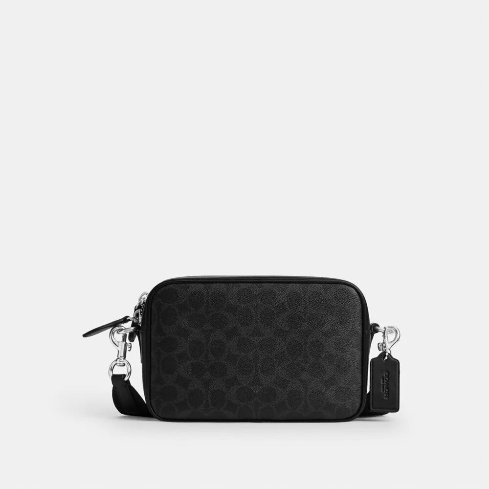 Borsa per fotocamera "Radio" in Signature Canvas