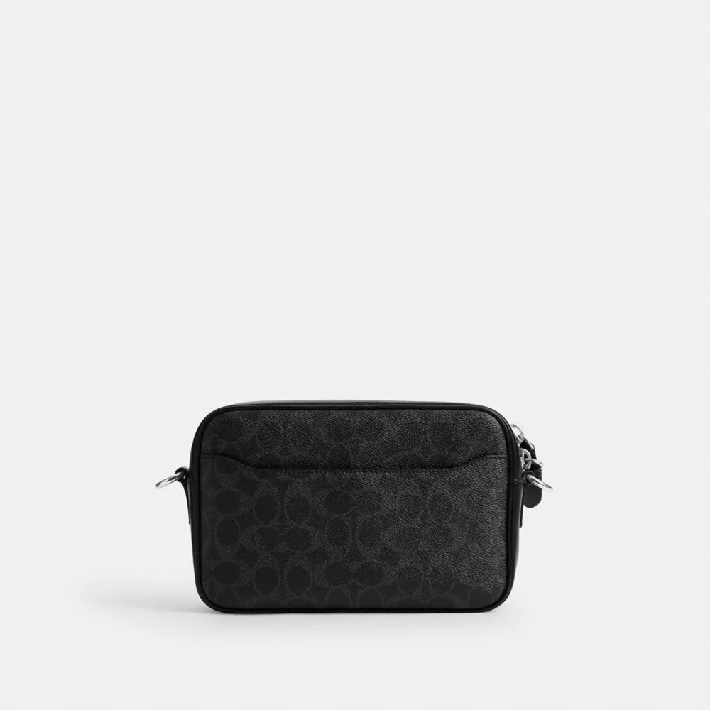 Borsa per fotocamera "Radio" in Signature Canvas