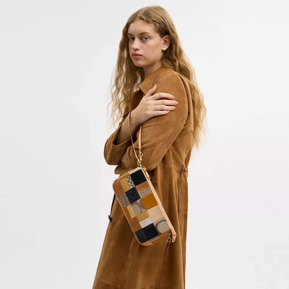 Borsa Plaza 25 con patchwork