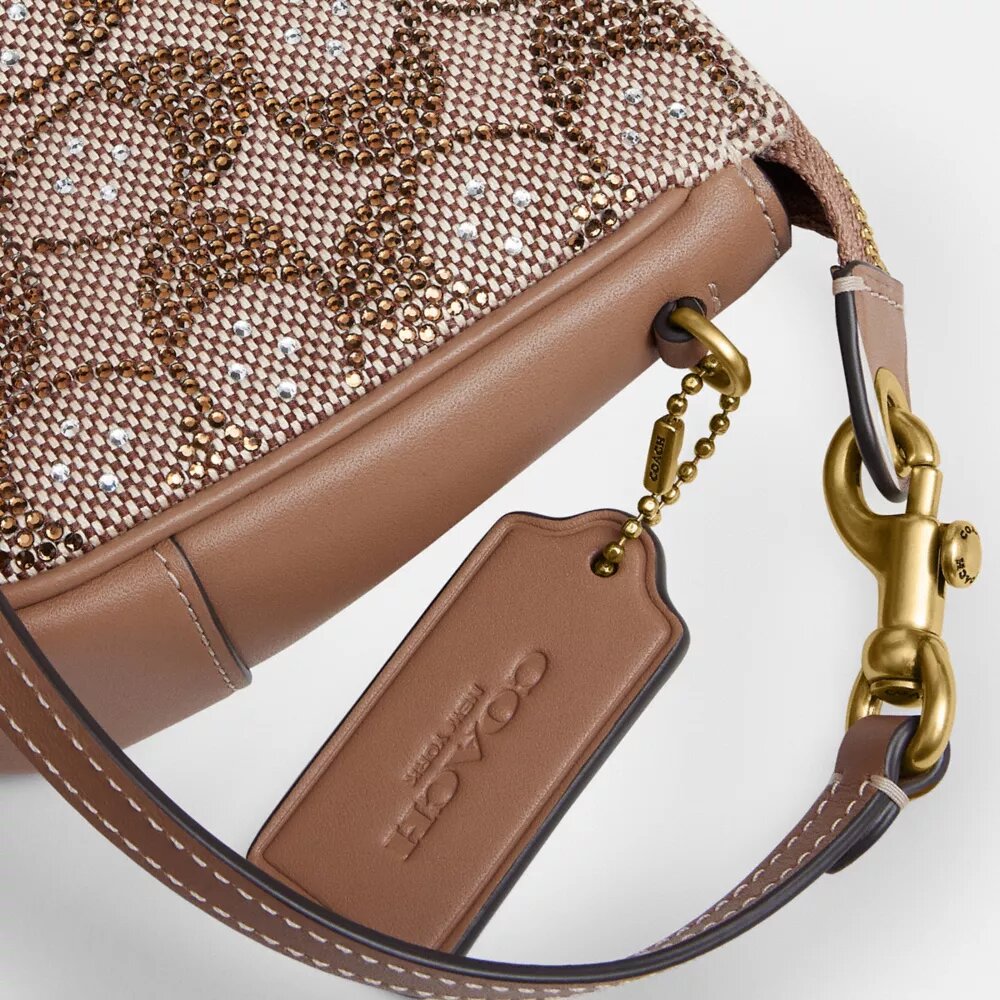 Borsa Plaza in jacquard Crystal Signature