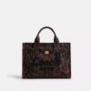 Borsa Tote cargo con stampa leopardata