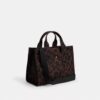 Borsa Tote cargo con stampa leopardata