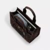 Borsa Tote cargo con stampa leopardata