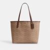 Borsa Tote City in Signature Canvas
