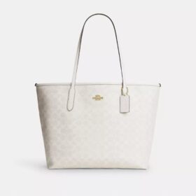 Borsa Tote City in Signature Canvas