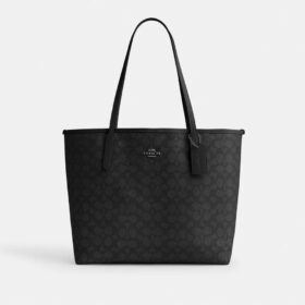 Borsa Tote City in Signature Canvas