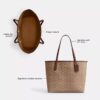 Borsa Tote City in Signature Canvas