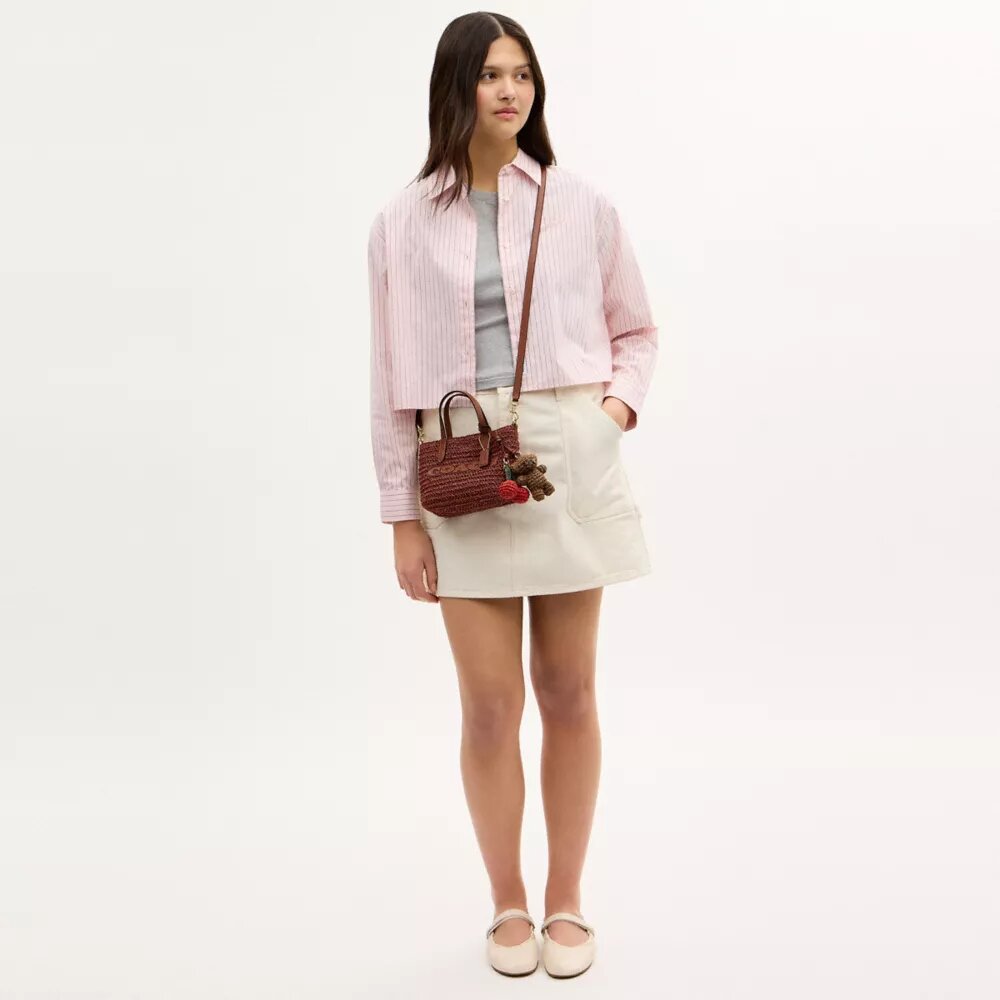Borsa Tote City Mini con ciondoli