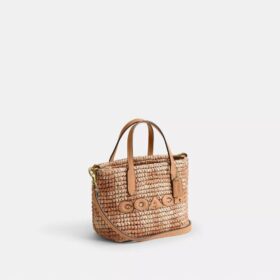 Borsa Tote City Mini con stampa a quadretti