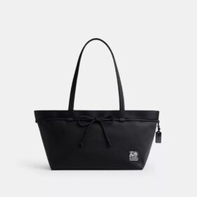 Borsa Tote Coachtopia con fiocco ad anello