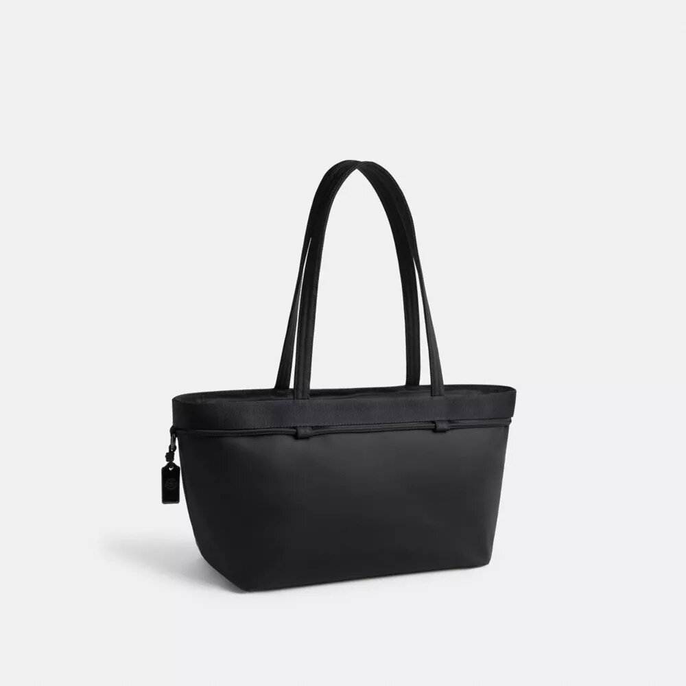 Borsa Tote Coachtopia con fiocco ad anello