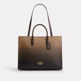 Borsa Tote Maggie in Signature Canvas Ombre