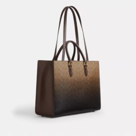 Borsa Tote Maggie in Signature Canvas Ombre