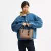 Borsa Tote Mollie 25 in Signature Canvas