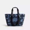 Borsa Tote piccola con stampa mimetica