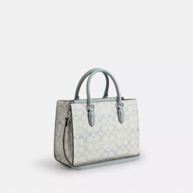 Borsa Tote piccola Maggie in Signature Canvas