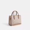 Borsa Tote piccola Maggie in Signature Canvas a blocchi