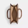 Borsa Tote piccola Maggie in Signature Canvas a blocchi