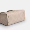 Borsa Tote piccola Maggie in Signature Canvas a blocchi