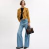 Borsa Tote piccola Maggie in Signature Canvas sfumato
