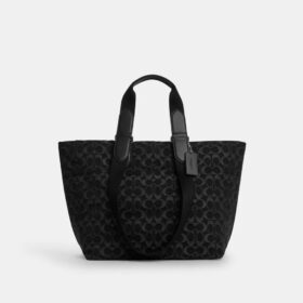 Borsa Tote Small Tour in denim esclusivo