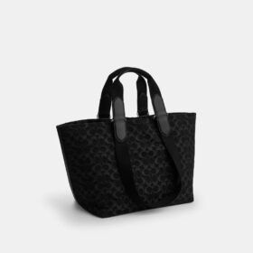 Borsa Tote Small Tour in denim esclusivo