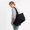 Borsa Tote Small Tour in denim esclusivo