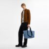 Borsa Tote Small Tour in denim esclusivo