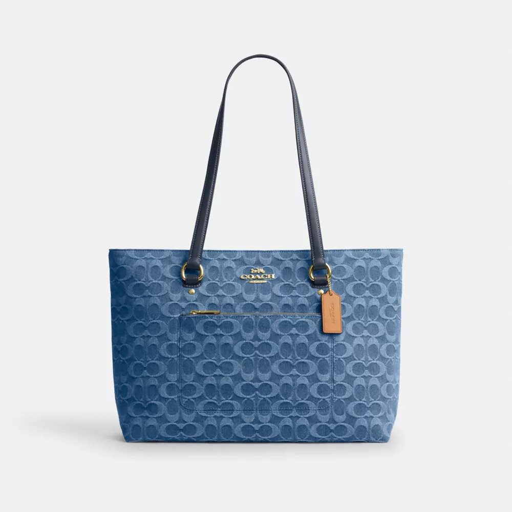 Borsa Tote Station in denim esclusivo