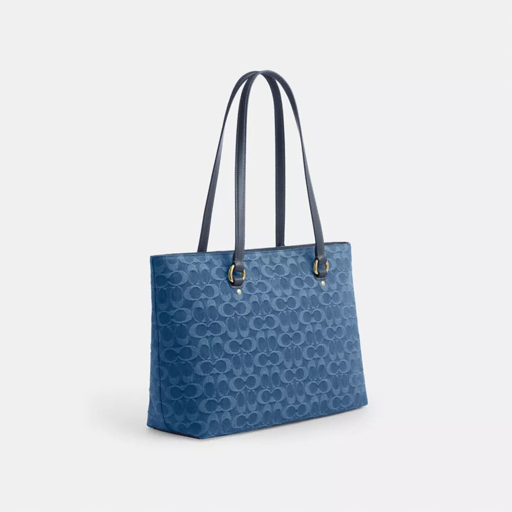 Borsa Tote Station in denim esclusivo
