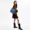 Borsa Tote Station in denim esclusivo