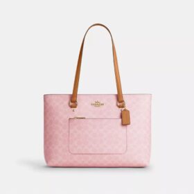 Borsa Tote Station in Signature Canvas