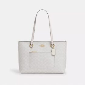 Borsa Tote Station in Signature Canvas