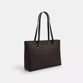 Borsa Tote Station in Signature Canvas