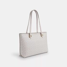 Borsa Tote Station in Signature Canvas