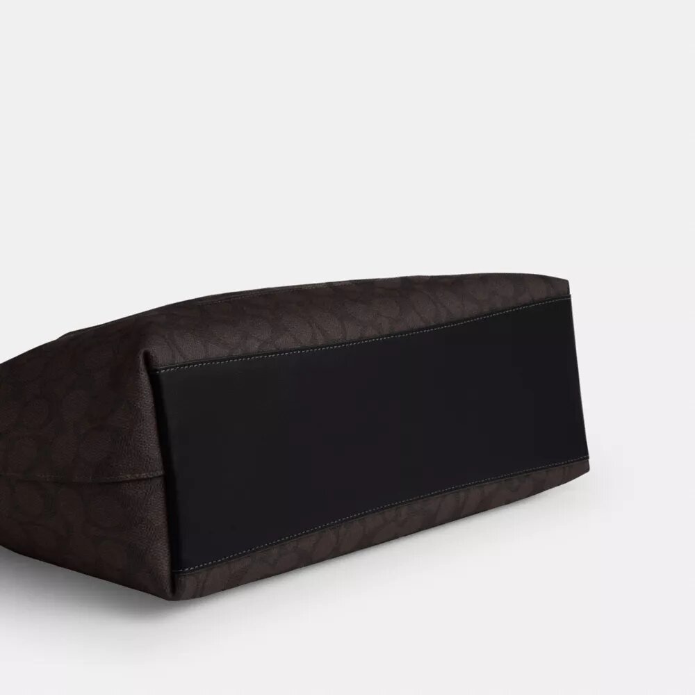 Borsa Tote Station in Signature Canvas