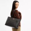 Borsa Tote Station in Signature Canvas