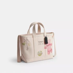 Borsa Utility Shopper 27 con stampa a schizzi