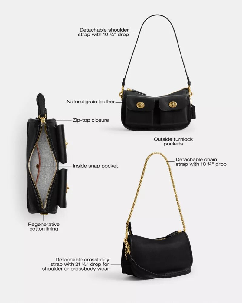 Borsa Waverly con doppio Turnlock