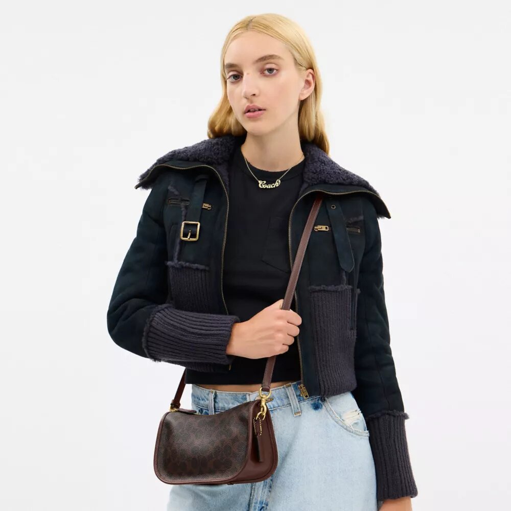 Borsa Waverly in Signature Canvas