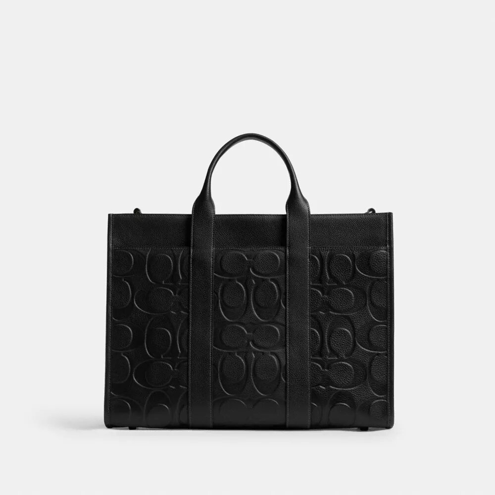 Borsa Wesley in pelle Signature Maxi