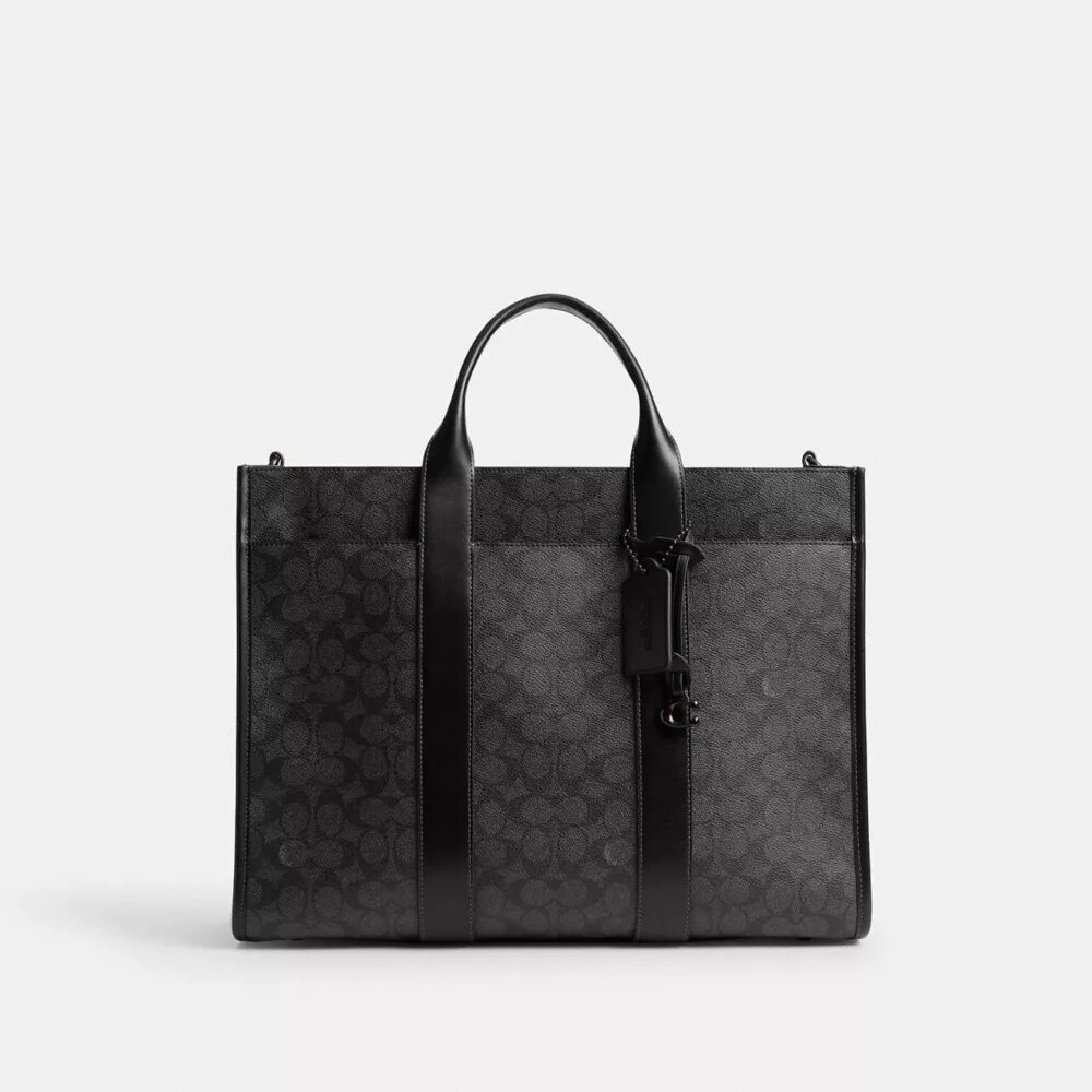 Borsa Wesley in Signature Canvas